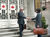 Victor Garber as Ken Taylor and Ben Affleck as Tony Mendez